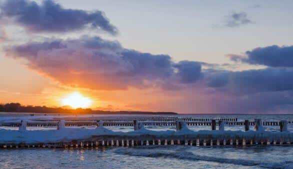 Sonnenuntergang in Zingst