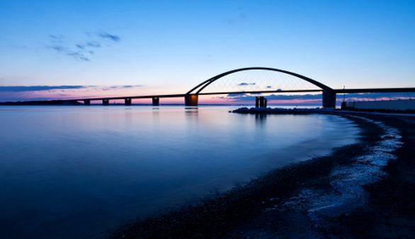 Die Fehmarnsundbrücke