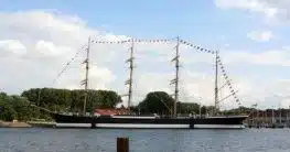 Segelschiff in Travemünde